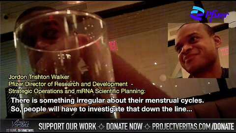 Project Veritas exposes Pfizer director expressing concern for women's reproductive health