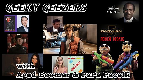 Geeky Geezers - TMNT: The Last Ronin movie, Star Trek Origin movie, Babylon 5 reboot update