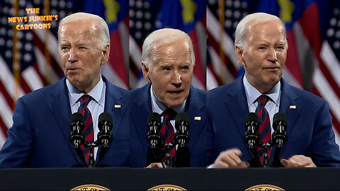 Biden Clown Show: "We've created a record 15 million jobs since I came to office!.. No, I'm serious!.. No, no, I'm not making this up!.. Don't jump!"