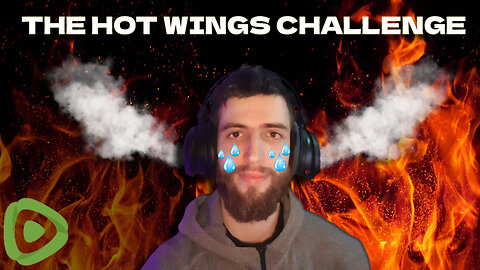 Gaming AND The Hot Wings Challenge