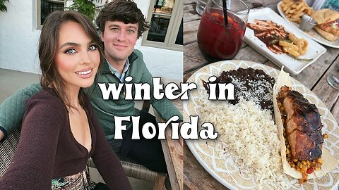 WINTER IN FLORIDA🌴🐬🎅🏻 wholesome family vlog in St. Augustine