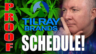 TLRY Stock - Tilray Brands SNDL SCHEDULING PROOF! - Martyn Lucas Investor