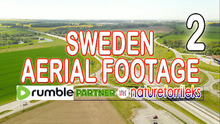 Sweden Aerial Footage Part-2