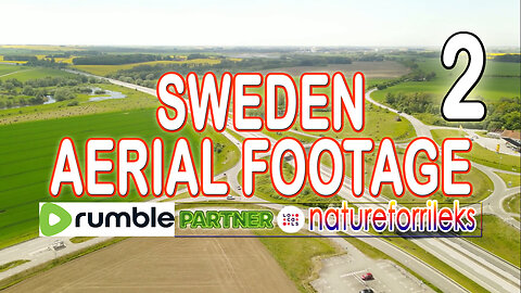 Sweden Aerial Footage Part-2