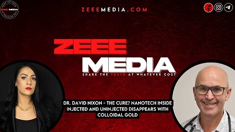 Dr. David Nixon – Nanotech Inside Injected & Uninjected DISAPPEARS with Colloidal Gold