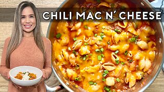CHILI MAC & CHEESE | Easy Stovetop Chili Mac Recipe