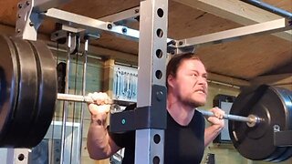 3x7 115 Kgs Anderson Squats. COOKED.