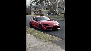 Installing Carbon Fiber Headlight On My Supra!