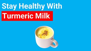 How to stay HEALTHY using TURMERIC MILK! 🔵 Dr. Michael