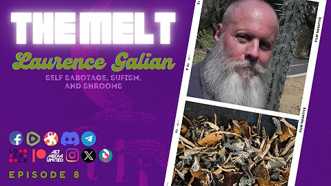 The Melt Episode 8- Laurence Galian | Self Sabotage, Sufism, and Shrooms