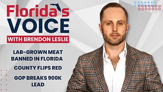 Lab-grown meat banned in Florida, county flips red, heartbeat law takes effect, MORE