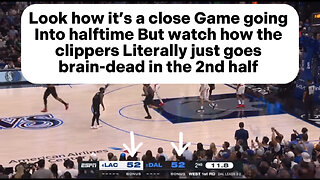 Rigged LA CLIPPERS VS DALLAS MAVERICKS GAME 6 | HOW DO YOU JUST FORGET HOW TO PLAY IN THE 2nd HALF