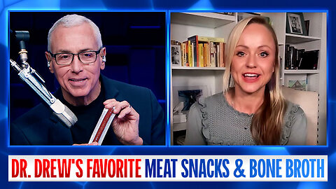 Dr. Drew's FAVORITE Meat Snacks... Now With Venison! Grass Fed Non-GMO Bone Broth, Chicken, Pork & More w/ Autumn Smith of Paleovalley