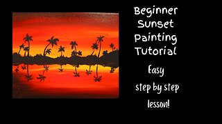 Sunset Painting Tutorial