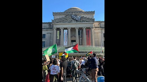 Radical supporters of Hamas have forcefully entered the Brooklyn Museum.