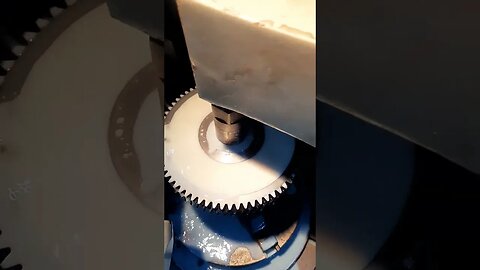 Gear Cutting ⚙️ Short Video | Helical Gear | Hobbing Machine | #amazing #skills #shorts