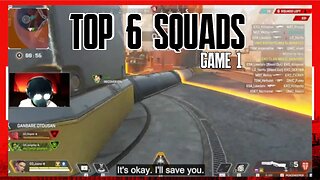 ALGS PLAYOFFS LONDON: Game 1 of the Finals starring the top 6 squads | Apex Story Mode| 02/05/23