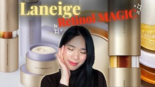 LANEIGE PERFECT RENEW X3 💜 3 Week REVIEW 💜 Retinol in Signature Serum, Skin Refiner, Emulsion, Cream