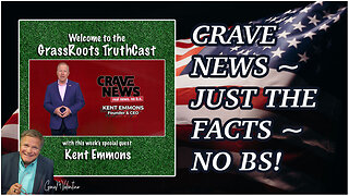 Kent Emmons Launches "CRAVE NEWS ~ JUST THE FACTS ~ NO BS!"