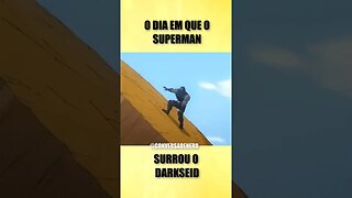 Superman mostrando sua força contra Darkseid #shorts