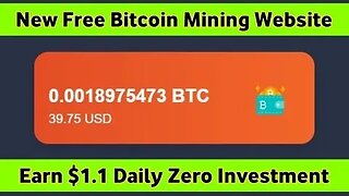 2023 free BTC mining site ! Free mining sites with payment proof ! mining site free #freecryptoearn