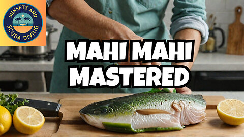 cleaning mahi mahi, dolphin fish, dorado mashall island style. never before seen on rumble