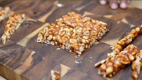 The Secret to the Perfect Snack has Been Discovered, and It's Peanut Brittle!