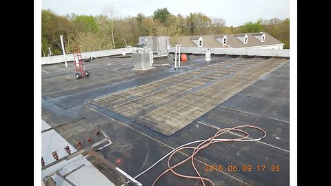 2 ply 320 mil Bluestone COPA membrane on Rite Aid Pharmacy in Wayland MA