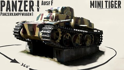 Panzer I Ausf.F. - Mini Tiger - Walkaround - Belgarde.