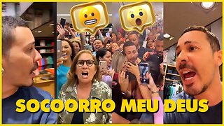 CARLINHOS CELEBRIDADE ENTRA NO SHOPPING EM RECIFE E SE DESESPERA COM SEUS FÃS