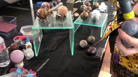 Feb. 1st 2023 at the Tucson Green and Mineral Show
