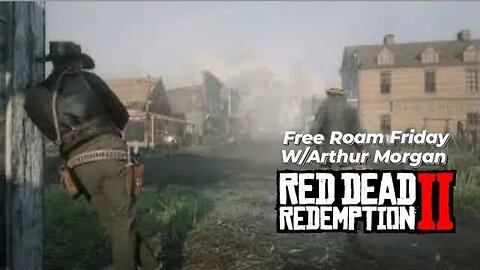 Red Dead Redemption 2 Free Roam Friday with Arthur Morgan #RDO #RDR2 #PS4Live #warpathTV