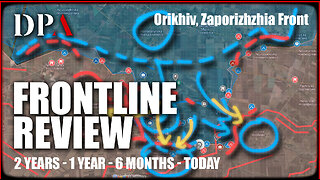 [ Frontline Review ] ROBOTYNE-VERBOVE, Orikhiv Sector, Zaporizhzhia Front - changes over time