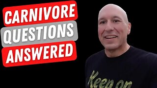 Answers to Viewer Questions About Lion Diet/Carnivore Living: Maybe Yours!