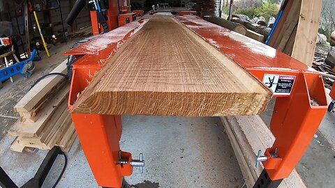 It Doesn't Get Any Better, Sawing The Perfect Board On A Sawmill