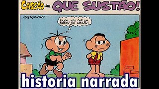 Cascão em-Que sustão! | Gibis do Rapha