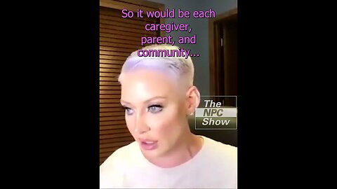 Eliza Bleu Said THIS About Children 🟠⚪🟣 The NPC Show