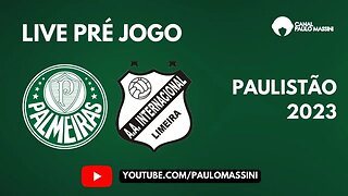 PRÉ-JOGO PALMEIRAS X INTER DE LIMEIRA AO VIVO!
