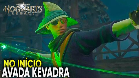 Hogwarts Legacy - Como usar a Maldição Avada Kedrava no Início do Jogo