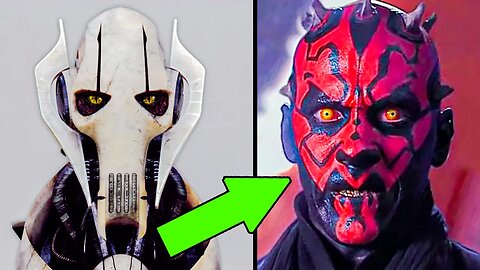 BREAKING NEWS! MAUL WAS PLANNED TO BE GRIEVOUS IN DISGUISE IN REVENGE OF THE SITH