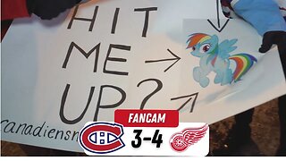 ANOTHER L IN LIGHT BLUE (FANCAMS) ! | MTL 3-4 DET (OT)