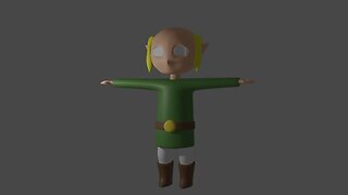 Blender Male Grindset - Toon Link