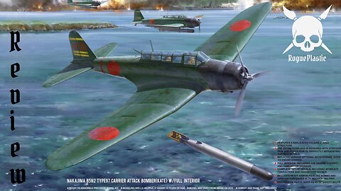 Unboxing The 1/35 Scale Nakajima B5N2 "Kate" From Border Model