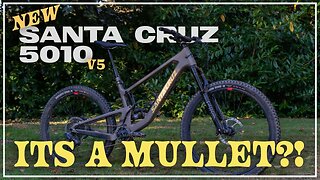 New Santa Cruz 5010... it's a mullet?! - First Ride #loamwolf #santacruz5010 #santacruz