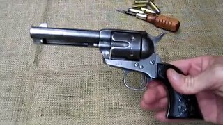 Colt 45 SAA 1884 Vintage Close-up