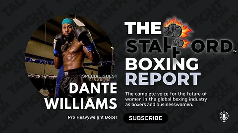Dante Williams is a Pro Heavyweight Rising To The Top 🥊👨🏿‍💼📣💯🗻🥊