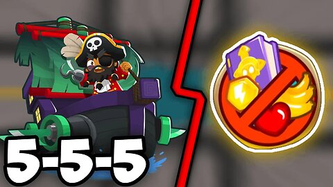 Can A 5-5-5 Buccaneer Beat CHIMPS in BTD6?