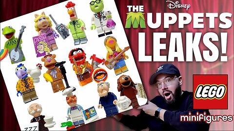 HUGE LEGO LEAK 2022 MUPPETS CMF .. ALL 12 Characters REVIEWED!