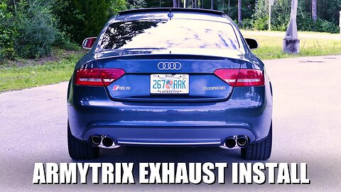 V8 Audi S5 + Armytrix Exhaust = INSANE Growl