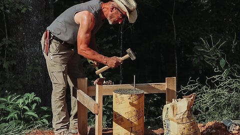 BUILDING AN OFF GRID TIMBER FRAME BARN EP2